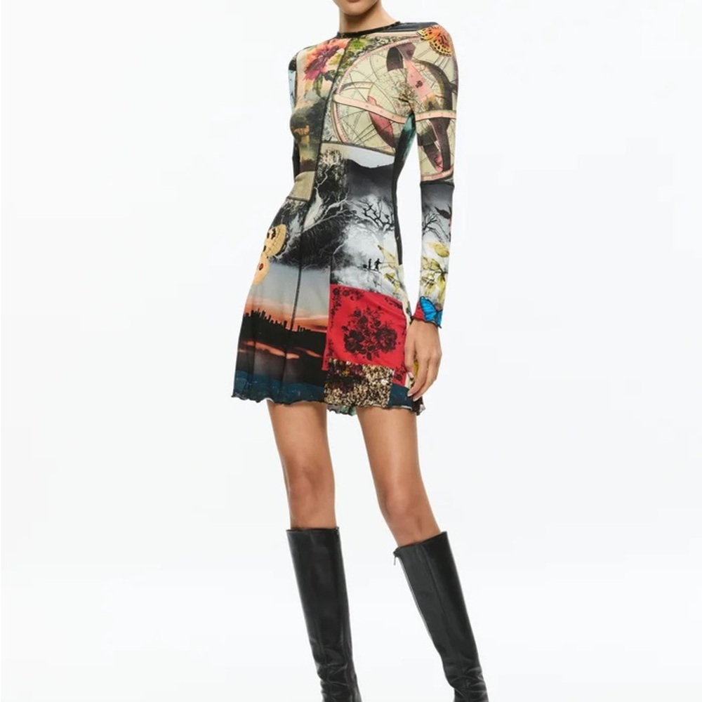Delora Paneled Dress